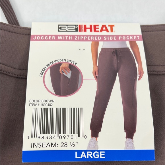 32 Degrees With Zippered side pocket Pants - Picture 8 of 9